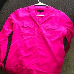 Banana republic bright pink XS NWOT